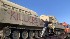 Mitglieder von KKE und KNE blockierten einen Zug mit US-Panzern in Alexandroupoli