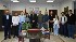 Una delegación de la KNE entregó a la embajada de Palestina el material escolar recogido en el 51.º Festival de la KNE - «Odigitis»