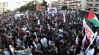 Miles de manifestantes frente a la embajada de Israel exigieron el fin de la masacre que lleva a cabo el Estado-asesino