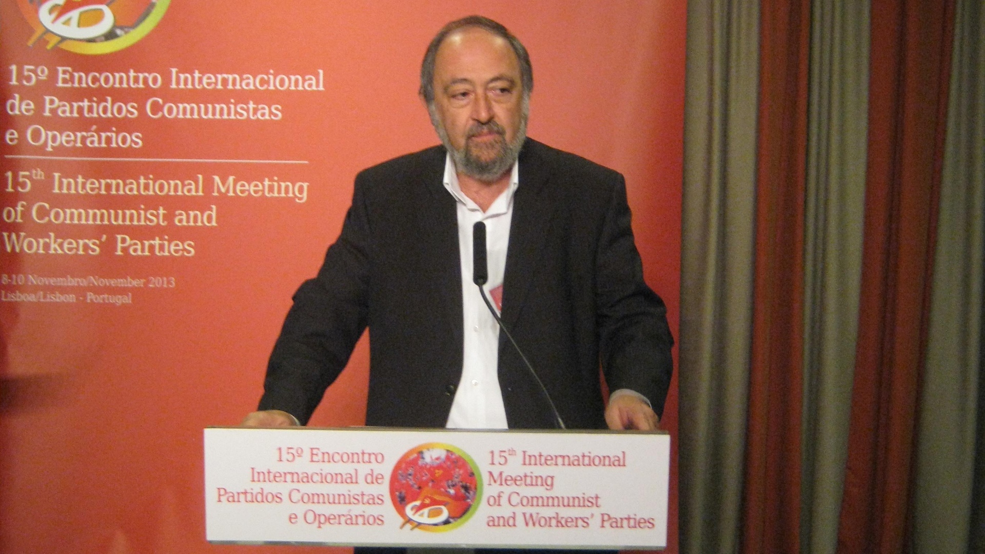 Speech of G. Marinos member of the PB of the CC at the 15IMCWP